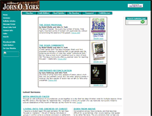 Tablet Screenshot of johnyork.org